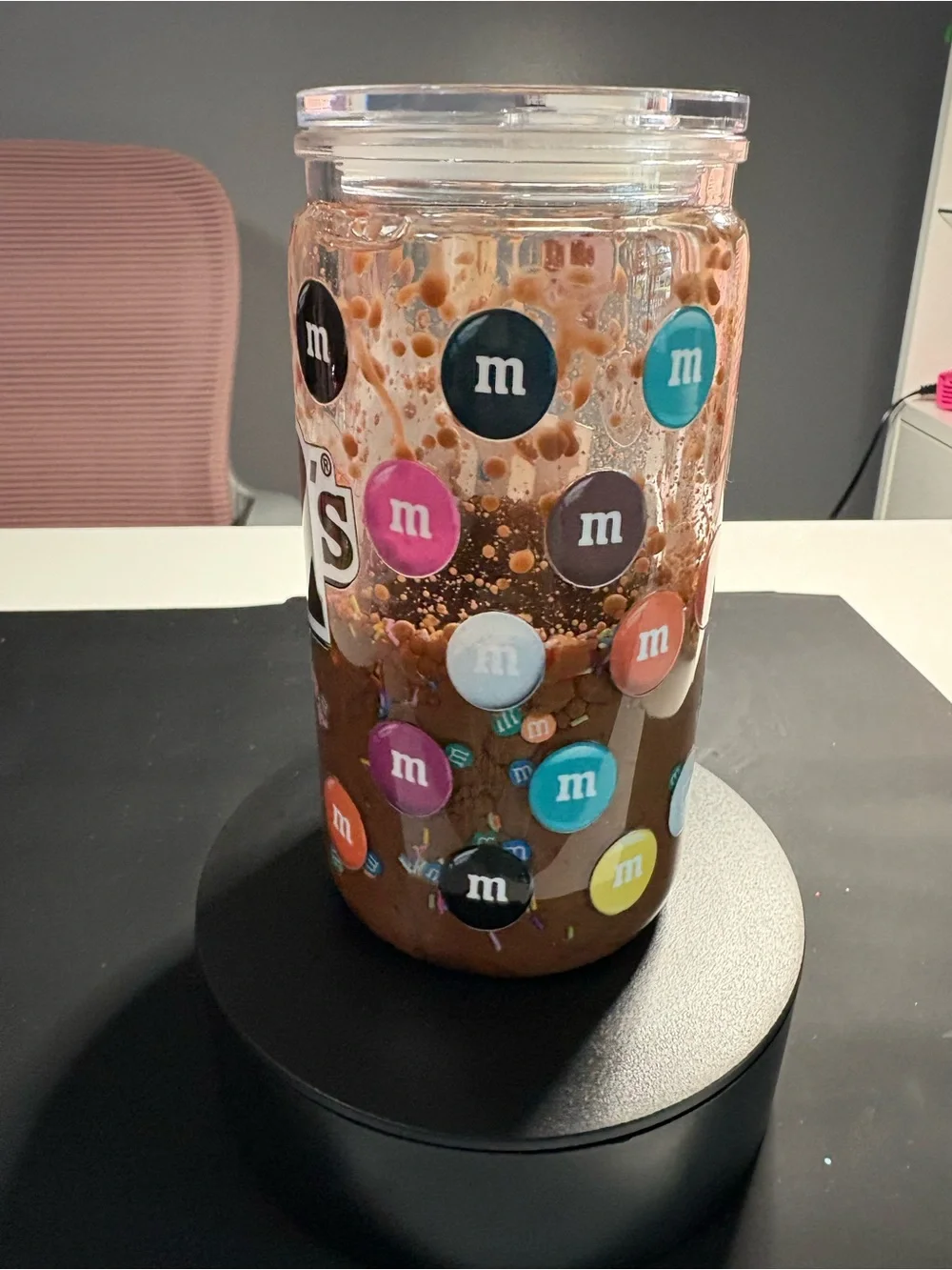 M&M'S Brown & Multicolor Lava Tumbler 16oz